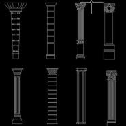 طراحی انواع ستون