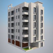 مدل سه بعدی آپارتمان