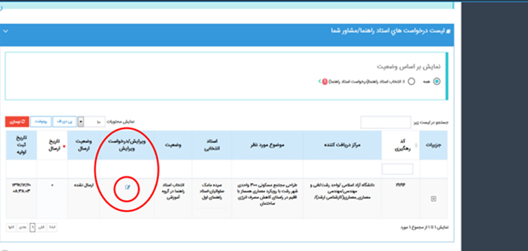 مراحل ثبت پروپوزال در سامانه پژوهشیار دانشگاه آزاد